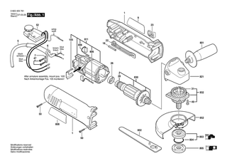 BOSCH PWS 850 CE - 0603405761