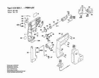 BOSCH PBM 4,8 V - 0603924237