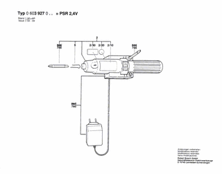 BOSCH PSR 2,4 V - 0603927037