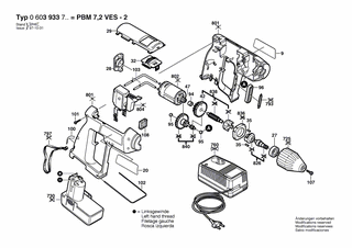 BOSCH PBM 7,2 VES-2 - 0603933737