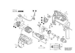 BOSCH GSB 13 RE - 3601B17141
