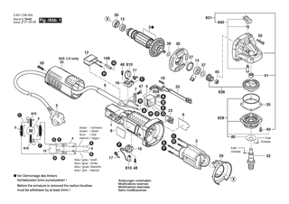 BOSCH GWS 880 - 3601C96042