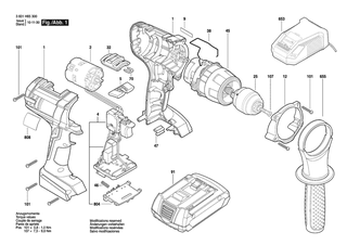 BOSCH GSR 18 VE-2-LI - 3601H65340