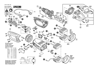 BOSCH GWS 24-230 LVI - 3601H93J40