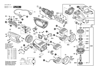 BOSCH GWS 24-230LVJ - 3601H93J41