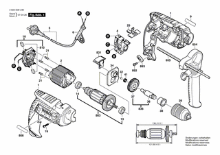 BOSCH PSB 600 RE - 3603D09240