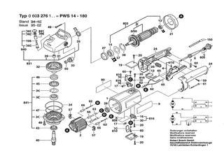 BOSCH PWS 14-180 - 0603276165
