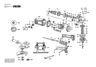 BOSCH GWS 23-180 - 0601361086