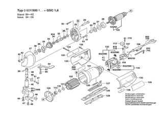 BOSCH GSC 1,6 - 0601500134