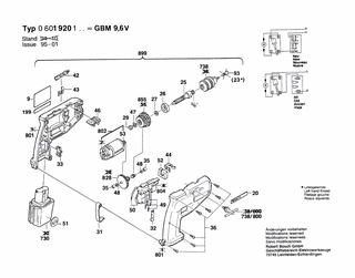 BOSCH GBM 9,6 VRL - 0601920134