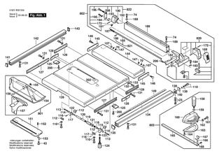 BOSCH GTS 10 XC - 0601B30034