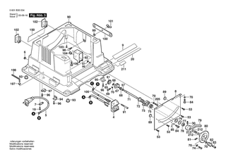 BOSCH GTS 10 XC - 0601B30034
