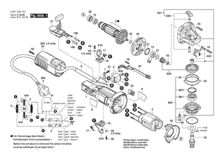 BOSCH GWS 9-125 S - 3601C961G3
