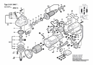 BOSCH Winkelschleifer - 0601348760