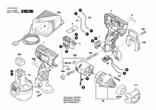 BOSCH GDR 9,6 V - 0601909620