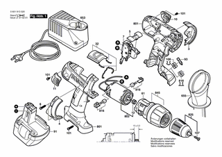BOSCH GSB 12 VE-2 - 0601913523