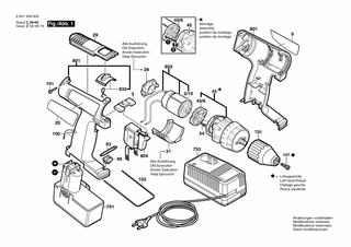 BOSCH GSR 9,6 VES-2 - 0601936638