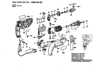 BOSCH PBM 400-RE - 0603112738
