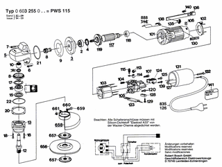 BOSCH PWS 115 - 0603255038
