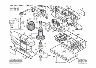 BOSCH PSS 23 - 0603289038