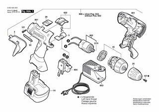 BOSCH PSR 9,6 VE-2 - 0603940638