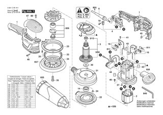 BOSCH GEX 125 AVE - 3601C7B051