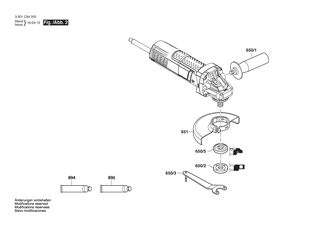 BOSCH GWS 750 - 3601C94250