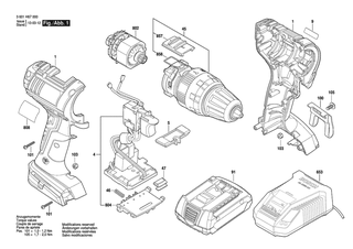 BOSCH GSB 14,4 V-LI - 3601H67050