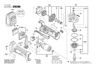 BOSCH GWS 18 V-LI - 3601J3A350