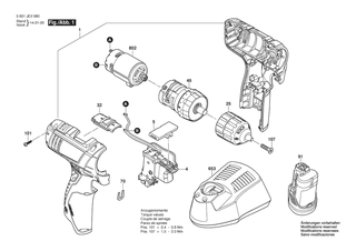 BOSCH GSR 1080-2-LI - 3601JE2050