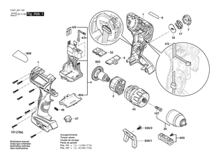 BOSCH GSR 18V-60 C - 3601JG1151