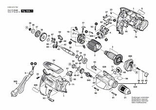 BOSCH PSB 800-2 RA - 3603A72750