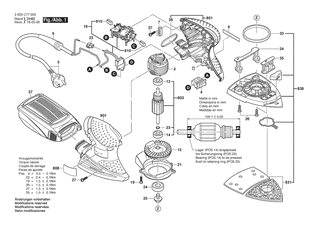 BOSCH PSM 160 A - 3603C77050