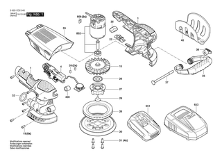 BOSCH AdvancedOrbit 18 - 3603CD2050