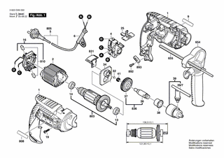 BOSCH PSB 450 RE - 3603D09050