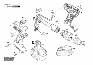 BOSCH PSR 14,4-2 - 3603J51451