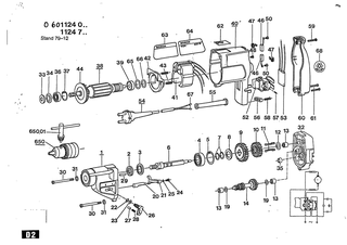 BOSCH Drill - 0601124733
