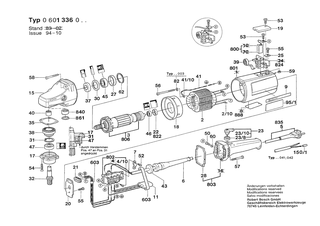 BOSCH Winkelschleifer - 0601336033