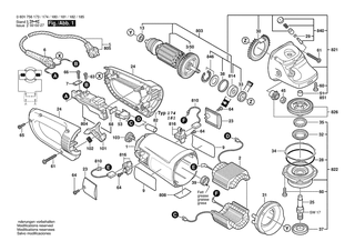 BOSCH GWS 25-230 - 0601756185