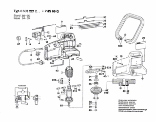 BOSCH PHS 66 G - 0603221233