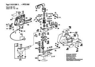 BOSCH PFZ 550 - 0603226033