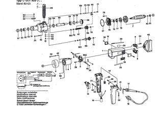 BOSCH UB2J77 - 0601103936