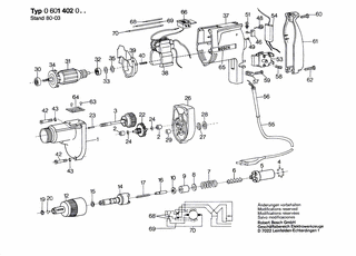 BOSCH Pw-Schrauber-Ind - 0601402036