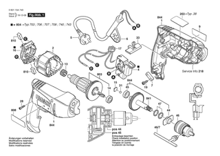 BOSCH GBM 350 RE - 060113A743
