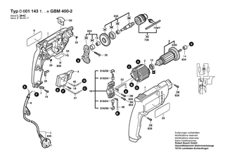 BOSCH GBM 400-2 - 0601143143