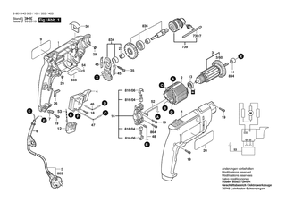 BOSCH GBM 500 - 0601143243