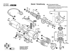 BOSCH GWS 670 - 0601375080