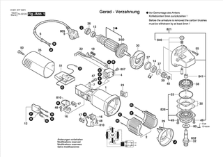 BOSCH GWS 8-100 C - 06013776W1