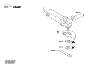 BOSCH GWS 8-100 C - 06013776W1