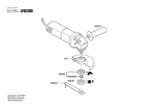 BOSCH GWS 8-125 CE - 06013787W1